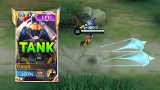 GATOTKACA NEW TANK META IS BROKENN !! (MUST TRY) 🔥