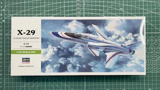 Hasegawa X-29 1/72 Scale Model Aircraft