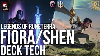 Legends of Runeterra - The Delver of Legends of Runeterra: Fiora/Shen Barrier in Master | Deck Tech