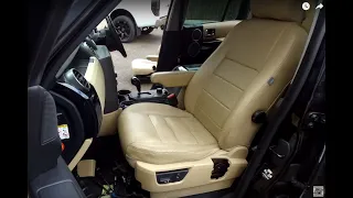 How to remove front seats in Land Rover Discovery 3 LR3 interior