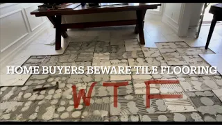 The worst tile job in the world what to know home buyers beware