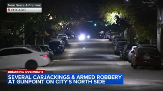 Armed carjackers box victims in vehicles in Chicago crime spree