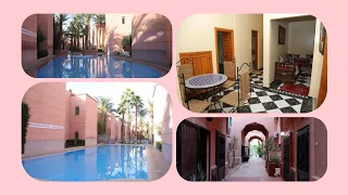 القرية سياحية بمراكش جولةو شقة  للكراء بثمن مناسب / A beautiful appart with swimin pools Marrakesh .