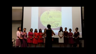 2016伯明翰中秋晚会 - 深深的海洋 (伯明翰长江合唱团女声小合唱)