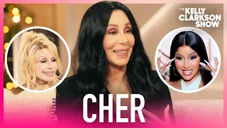 Cher Is 'Absolutely' Down For Collab With Dolly Parton & Cardi B