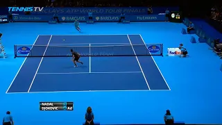 Unbreakable Defence Of Djokovic VS Nadal || Barclays ATP Finals 2013 ||