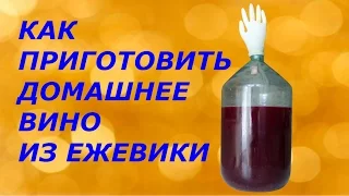 Как самому приготовить вино из ежевики