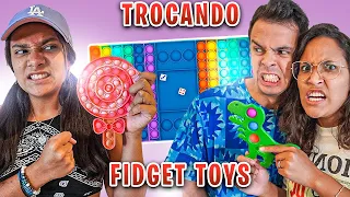 TROCA DE FIDGET TOYS COM RAFA E LUIZ (SURPREENDENTE) - JULIANA BALTAR