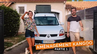 #14 AMENAGEMENT d'un KANGOO pour faire un ROADTRIP en FRANCE - Partie 1 | TheVagabonds