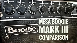 Mesa Boogie MKIII Comparison - [Real Amp vs Line 6 Helix vs IK Multimedia vs Fractal]