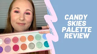 Candy Skies Palette Review|Laura Lee X Eryn Weaver|NEW MAKEUP|2021