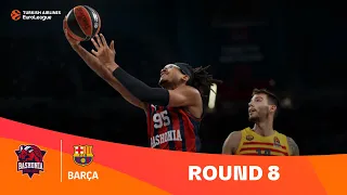 Baskonia Vitoria-Gasteiz-FC Barcelona | Round 8 Highlights | 2023-24 Turkish Airlines EuroLeague