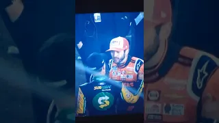 Chase Elliott And Kevin Harvick Pulling Each Other Hair