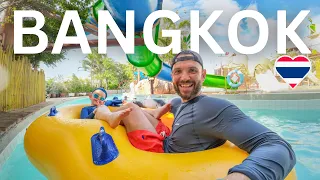 BANGKOK'S CHEAPEST WATER PARK 🇹🇭 Family Fun at Fantasia Lagoon Ngamwongwan (Nonthaburi)