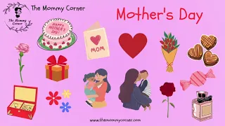 Learn English Vocabulary for Kids | Mother's Day | The Mommy Corner