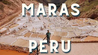 Salt Mines of Maras Peru: 4K Drone