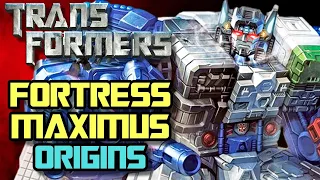 Fortress Maximus Origins - The Largest Protector Of Autobots, He Became A City To Defeat Decepticons