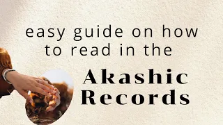 Easy way to enter to the Akashic Records 🔮