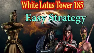 White lotus tower 185 with gold team