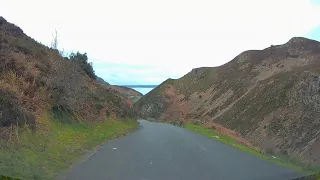 Driving from Conwy to Penmaenmawr via the Sychnant Pass, North Wales - 16/03/24 // dashcam footage