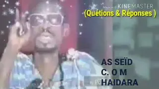 AS SEÏD C. O. M  HAIDARA 1996 à Bouake  Côte D ivoire ( QUETIONS & RÉPONSES )👂👂👈