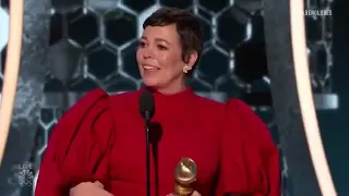 Olivia Colman Golden Globes 2020 speech