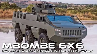 Mbombe 6x6: The Ultimate Armored Vehicle - Stability, Protection, and Versatility