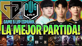 LA MEJOR PARTIDA DEL MUNDIAL! | DK vs GEN GAME 5 RESUMEN CUARTOS WORLDS 2022 LVP ESPAÑOL