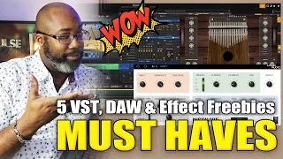 5 FREE VST Effect/ Plugin/ DAW MUST HAVES 🔥🔥🔥- Limited Edition (June 2023)