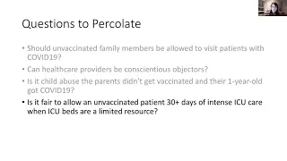 COVID-19 Critical Care Training Forum Episode 35: September 21, 2021