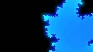 Growing fractal animation