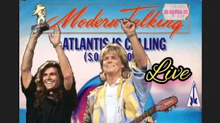 Modern Talking - Atlantis Is Calling (1986 Rare Performance)