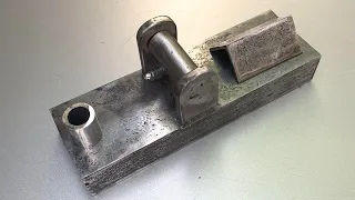 Very Few People Know How To Make A Simple Metal Plate Iron Bending Tool