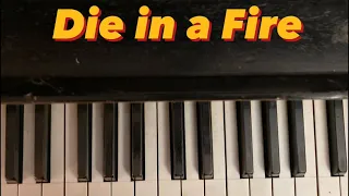 The Living Tombstone: Die in a Fire (Piano Cover)