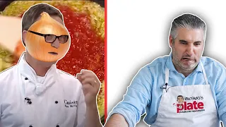 Italian Chef Reacts to ITALIAN TOMATO SAUCE by New Zealand Masterchef #Shorts