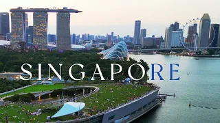 Singapore 💣 Dubstep Style 💣 4k Drone Video