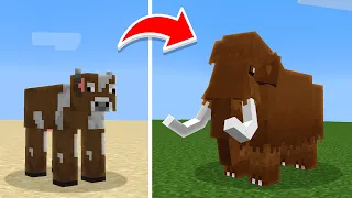 Transformei os MOBS em PRÉ HISTÓRICOS No Minecraft