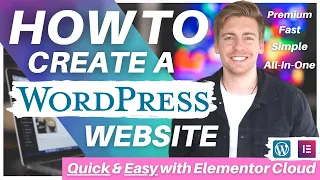 How To Create A WordPress Website using Elementor Cloud | WordPress Tutorial for Beginners (2023)