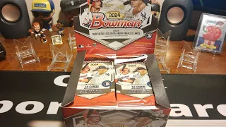 RETAIL BOX of 2024 Bowman Baseball MLB. Is it better than blasters?? Let's see...