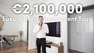 This is what €2.1 million BUYS YOU in PARIS | LUXURY PROPERTY TOUR