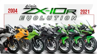 Ninja ZX-10R Evolution │17 Years, 7 Generations, 2004-2021