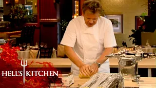 Gordon Shows How To Make Fresh Pasta | Hell's Kitchen