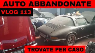 AUTO ABBANDONATE TROVATE PER CASO - ALCUNE RARISSIME -