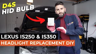 Replace Your Lexus IS250 & IS350 Headlights Bulbs! Full DIY And Walkthrough!