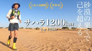 【感動】世界でたった10人の砂漠1200kmレースを走る！日本人初の4位！（La1200 2022）