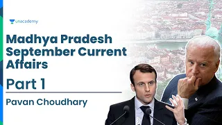 Madhya Pradesh September Current Affairs | MP Current Affairs | Part 1 | Pavan Choudhary