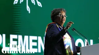 'We have the collective capacity to transform,' says Mia Mottley at Cop27