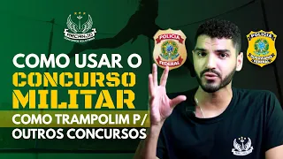 COMO USAR O CONCURSO MILITAR COMO TRAMPOLIM PARA PF, PRF e etc! - Tropa do Arcanjo