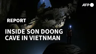Tourism on track in the world's largest cave in Vietnam | AFP