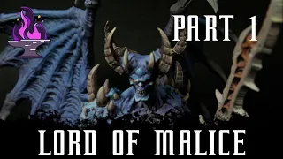 Painting the Lord of Malice - Part 1 - Body, Base, & Wings